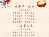 古代简短有诗意的灯谜,诗意盎然